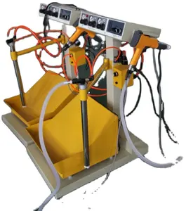 Vibrator Poedercoating Machine Systeem Voor Handmatig Schilderwerk Elektrostatische Poedercoating Box Feed Setup