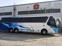 Autocars de transport de passagers d'occasion populaires, autocars de luxe LCK6131D à conduite à gauche, à vendre