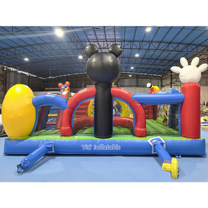 Château gonflable commercial <span class=keywords><strong>Mickey</strong></span> à thème <span class=keywords><strong>dessin</strong></span> <span class=keywords><strong>animé</strong></span> pour événements intérieurs et extérieurs - Product Image 5