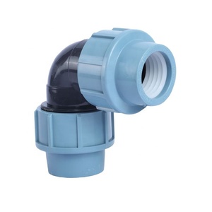 Raccords de tuyauterie en PP HDPE pour l'irrigation, bride PN16, <span class=keywords><strong>coude</strong></span> à <span class=keywords><strong>90</strong></span> degrés pour eau et <span class=keywords><strong>gaz</strong></span> - Product Image 4