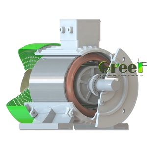 Générateur synchrone à aimants à faible régime 100 kW 200 tr/min 380 Vca 50 Hz pour hydroélectrique - Product Image 4