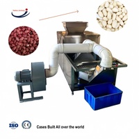 Machine à peler les cacahuètes de type sec JINCHENG 100-300 kg/heure, 220V/380V, tension personnalisable, garantie 1 an