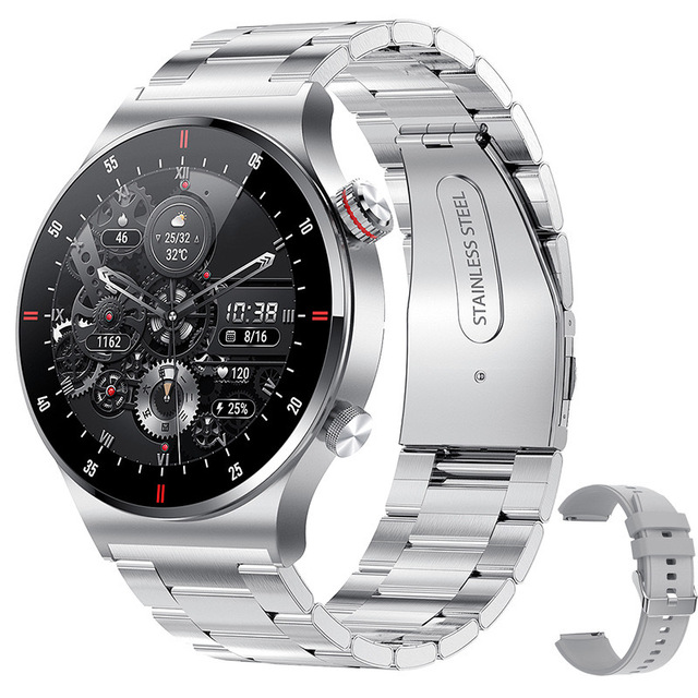 QW33 Smart Watch Men Full Touch Screen Waterproof Sport Fitness Tracker for IOS Android