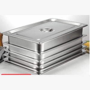 In Acciaio Inox <span class=keywords><strong>GN</strong></span> Vassoio <span class=keywords><strong>1</strong></span> <span class=keywords><strong>GN</strong></span> <span class=keywords><strong>1</strong></span>/2GN <span class=keywords><strong>1</strong></span>/3GN <span class=keywords><strong>1</strong></span>/4GN - Product Image 3
