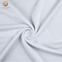 Tissu en maille respirant extensible dans les quatre sens, 145 GSM, 93 % polyester, 7 % élasthanne, pour vêtements de sport – Vente en gros