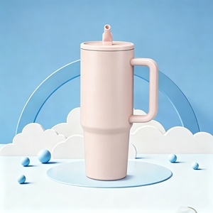 Moioco Vaso Térmico de Viaje de 40oz con Aislamiento al Vacío, Tapa Plegable con Popote, Portátil para Viajes por Carretera 2026 - Product Image 1