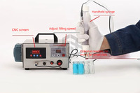 Machine de remplissage de liquides portable pour huiles essentielles et parfums