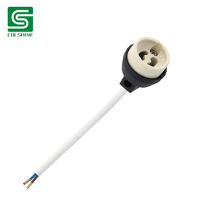 Support de lumière halogène <span class=keywords><strong>GU10</strong></span> en céramique avec câbles pour downlights encastrés - Product Image 2