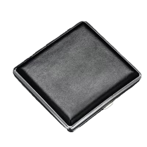 Estuche para Cigarrillos con Diseño Grabado, Tapa Abatible, Acabado Pulido, Estilo Clásico Duradero, Admite Personalización - Product Image 2