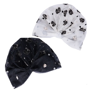 Hiyab Instantáneo de Moda 2026, Elegante y Lujoso, con Cuentas, para Bodas y Banquetes, para Mujeres, <span class=keywords><strong>F122</strong></span> - Product Image 4
