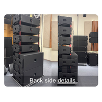 Subwoofer GA215S Dual de 15 Pulgadas y 4 Ohmios de Baja Frecuencia, 2600W de Potencia Máxima, Altavoz de Bajos para Clubes, Escenarios, Alquiler y Eventos