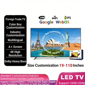 Televisor LED LCD Original de Fábrica China de <span class=keywords><strong>40</strong></span> <span class=keywords><strong>Pulgadas</strong></span>, Logotipo Personalizado, Android, Multi-idioma, WiFi, Smart <span class=keywords><strong>TV</strong></span> - Product Image 1
