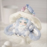 Authentique Lucy Deer Nai Good Night Rabbit V4 Witch Letter Plush Blind Box Cute Doll Fashion Gift Mystery Box for Unisex 12 + Y