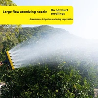 Arroseur d'irrigation pour serre agricole, buse de pulvérisation d'eau en ABS et aluminium pour jardin, enrouleurs de tuyaux de jardin en plastique pour