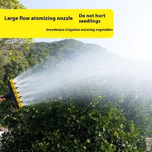 Arroseur d'irrigation pour serre agricole, buse de pulvérisation d'eau en ABS et aluminium pour jardin, enrouleurs de tuyaux de jardin en plastique pour - Product Image 2