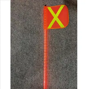 Remote Control Antenna Red color 360 Degree Spiral LED Whip Lights for UTV Off- Road ATV