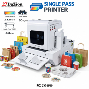 One Pass for Logo Printing on Paper <b>Boxes</b>, Pizza <b>Boxes</b> and Paper Bags, Desktop Packaging Printer - Product Image 1