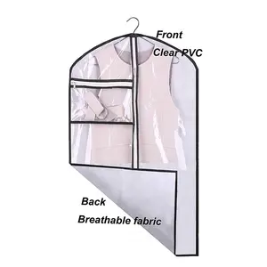 Подвесные сумки для одежды Сумки для танцевальных костюмов для гардероба Соревнования Дышащие легкие Чехлы для хранения одежды Прозрачные пылезащитные чехлы