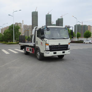 Camion de dépannage Sinotruk HOWO 4x2 avec plateau coulissant de 3 tonnes, empattement de 3360 mm, pour le sauvetage routier en ville - Product Image 3