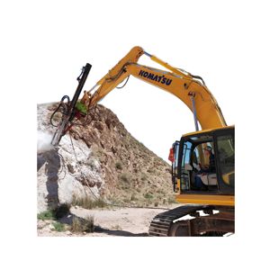 Khoan Đá khéo léo để nổ lỗ để khai thác cọc năng lượng mặt trời và Neo dốc, Giàn Khoan DTH, giàn khoan - Product Image 3