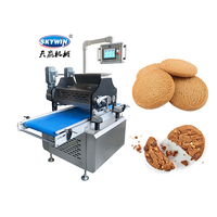 Machine à cookies de Type plateau de contrôle PLC, Mini Machine de dépôt de cookies, petite et grande taille