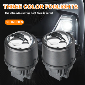 ไฟตัดหมอก LED กำลังสูง 3 นิ้ว <span class=keywords><strong>W33</strong></span> ECO 3000k 4300k 6000K พร้อมเลนส์ อะไหล่รถยนต์ ผลิตจากโรงงานโดยตรง ราคาโรงงาน ขายดี - Product Image 3