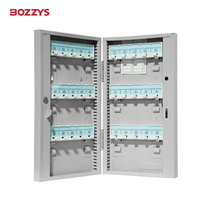 Armoire à clés en métal Bozzys Boîtes de gestion des clés 160 positions avec crochets multicouches pour la gestion d'usine/immobilière