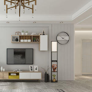 Lampara de escritorio Tùy chỉnh cao <span class=keywords><strong>Led</strong></span> kệ sách Đèn sàn bằng gỗ rắn với USB và ổ cắm sạc không dây cho phòng khách - Product Image 4