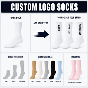 Calcetines de Bambú para Hombre, Diseño Nuevo, Transpirables, con Logotipo Personalizado, Color Sólido, en Caja, Antiolor - Product Image 6
