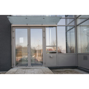 Puerta DE SEGURIDAD ignífuga de vidrio Diseño moderno Prevención de incendios Aislamiento acústico <span class=keywords><strong>para</strong></span> hoteles Uso comercial-Construcción de polímeros - Product Image 5