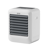 Climatiseur Refroidisseur Évaporatif Portable à Batterie Rechargeable AC DC et Solaire pour Intérieur et Extérieur