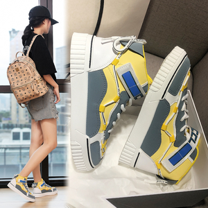 <span class=keywords><strong>Scarpe</strong></span> Casual <span class=keywords><strong>Sportive</strong></span> da <span class=keywords><strong>Donna</strong></span> in Tela Alta alla Caviglia, Modello Trendy 2020 - Product Image 3