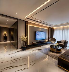 Işık lüks mutfak dolap banyo tezgahı parlak kaplama kiler mutfak ada taş tezgah üst bütün ev özelleştirme - Product Image 4