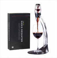 Aérateur de vin de qualité supérieure avec accessoires pour le vin, ensemble cadeau, durable, écologique, facile à utiliser, verseur d'aération pour vin