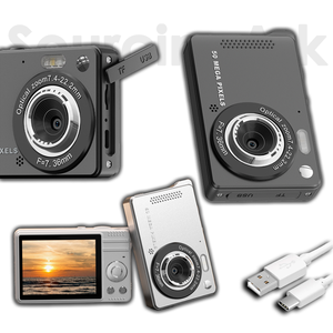 ค้นหา Sourcingark กล้องดิจิตอลสำหรับเด็กชายและเด็กหญิง FHD 1080P กล้องถ่ายรูปเด็กแบบชี้แล้วถ่าย ซูม 16 เท่า ราคาถูก รุ่น M08 - Product Image 1