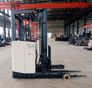 รถยกแบบยืนขับ Weliftrich CQD-15E ขนาด 1.5 ตัน 1500 กก. 2000 กก. 2.0 ตัน รถยกแบบ Reach Truck Stacker ราคาถูกกว่า กำลังลดราคา รถยกพาเลท - Product Image 3