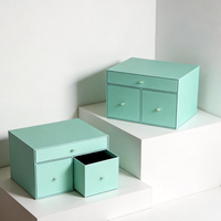 Boîte en carton rigide de luxe à double tiroir coulissant, personnalisable avec impression, pour emballage cadeau de Noël, cosmétiques et bijoux
