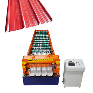 Maquinaria para Techos Metálicos Liming, Máquina para Fabricar Paneles <span class=keywords><strong>de</strong></span> Techo Corrugados <span class=keywords><strong>de</strong></span> Lámina <span class=keywords><strong>de</strong></span> Hierro IBR - Product Image 2