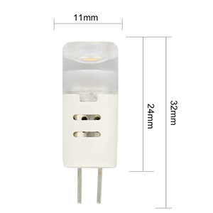 Bombillas LED G4 de 1W, Regulables, Base Bipin T3 <span class=keywords><strong>JC</strong></span> G4, Equivalentes a Bombillas Halógenas G4 de <span class=keywords><strong>20W</strong></span> - Product Image 3