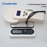 Escáner de Identificación Animal, Lector de Microchip RFID de 134.2kHz, Mini Etiqueta para Animales, Lector RFID de Identificación Inalámbrica
