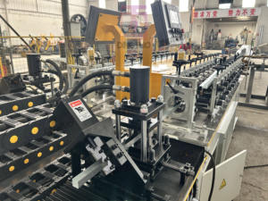 Il rotolo del canale divisorio 2-in-1 CU che forma la macchina produce 2 prodotti delle mattonelle - Product Image 5