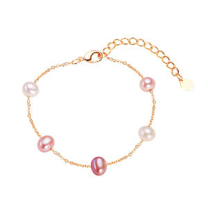 Pulsera de Perlas de Agua Dulce de Alta Gama de Zhuji, Edición Coreana, Cielo Estrellado, Hecha a Mano por una Celebridad de Internet - Product Image 5