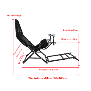 Nouveau jeu Sim Racing Rig jeu de voiture simulateur de conduite support de volant pliable pour les petits espaces de vie - Product Image 3