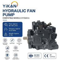 Pompe à ventilateur hydraulique D155AX-6 pour bulldozer Komatsu D155, compatible avec 708-1T-00470 708-1T-04610 708-1T-01470