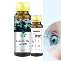 Extrait de Myrtille Congelée, Lutéine, Esters de Zéaxanthine, Rétinol, Complément Alimentaire pour les Yeux, Vitamine, Gouttes Oculaires Liquides à la Myrtille Sauvage