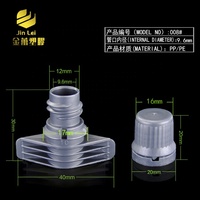 Verseur en plastique et capuchon, 9.6mm pour bec doypack