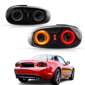 Luz Trasera LED Arcaica para <span class=keywords><strong>Mazda</strong></span> <span class=keywords><strong>MX</strong></span>-<span class=keywords><strong>5</strong></span> Miata NC 2005-2015, 3ra Generación NC NC1 NC2 MK3 Roadster <span class=keywords><strong>MX</strong></span>-<span class=keywords><strong>5</strong></span> GT Concept, Actualización de Luces Traseras - Product Image 3