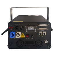 Laser RGB 10W avec contrôle DMX512, spectacle de lumière laser pour mariage, machine d'animation laser pour mariage, pleine couleur, DJ, boîte de nuit, KTV