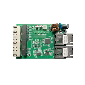 Xallcom 2 GE SFP 4 GE Copper Industrial LAN Network Switch Board