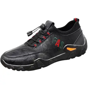 new design national PU slim power sport running shoes from factory